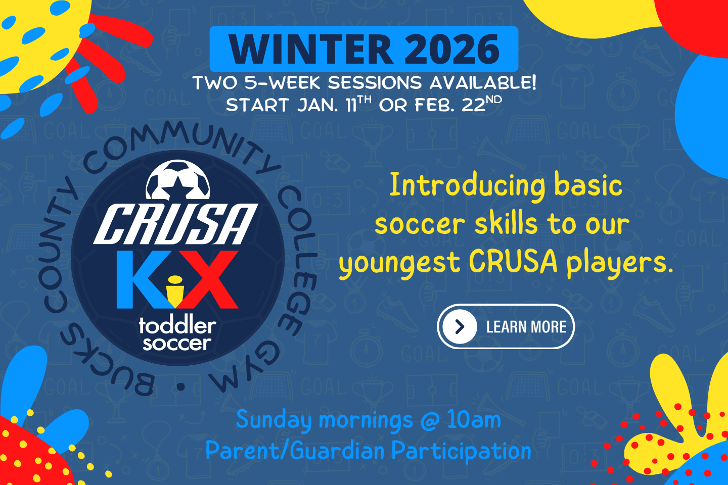 CRUSA KiX Toddler Soccer