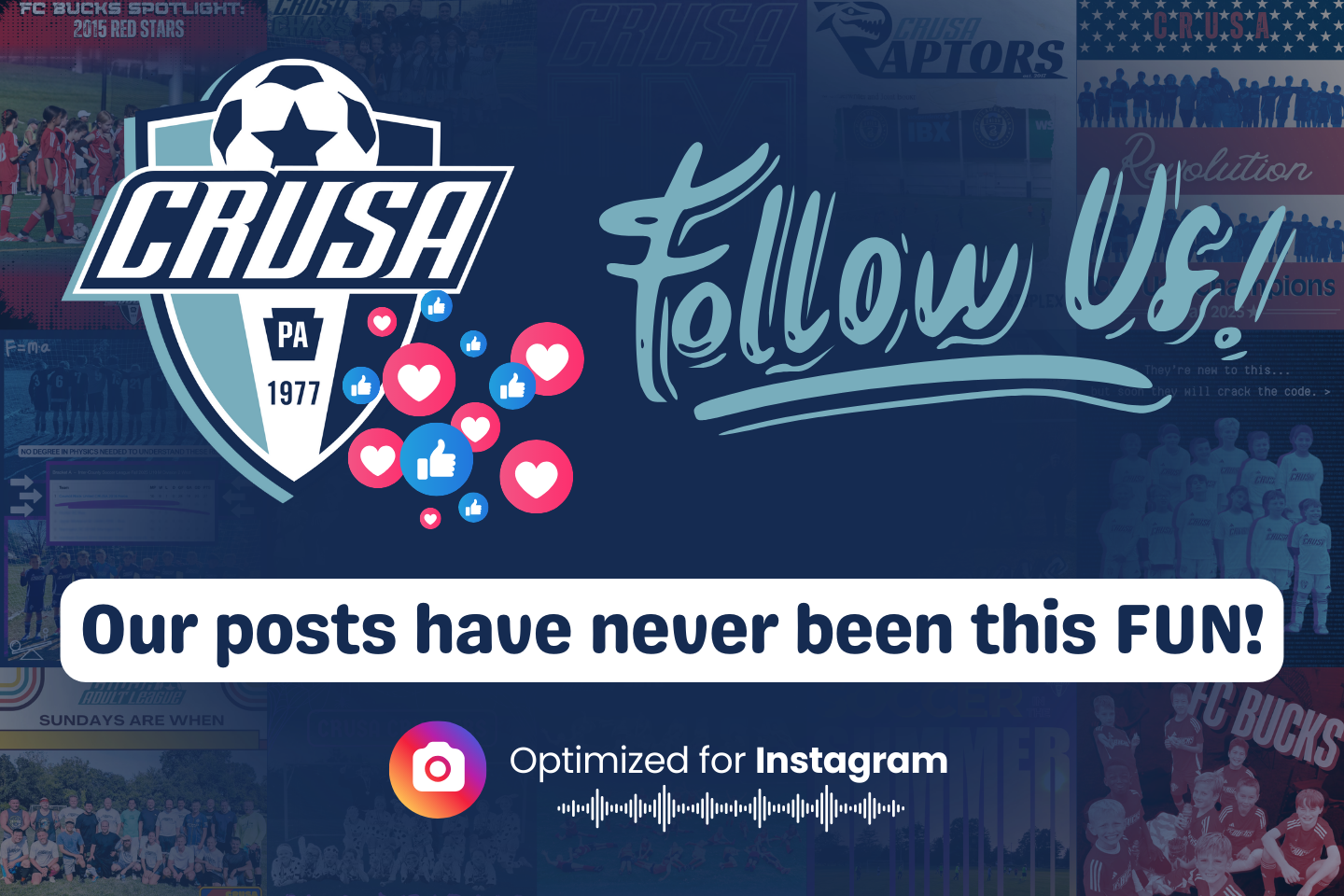 Follow CRUSA on Instagram